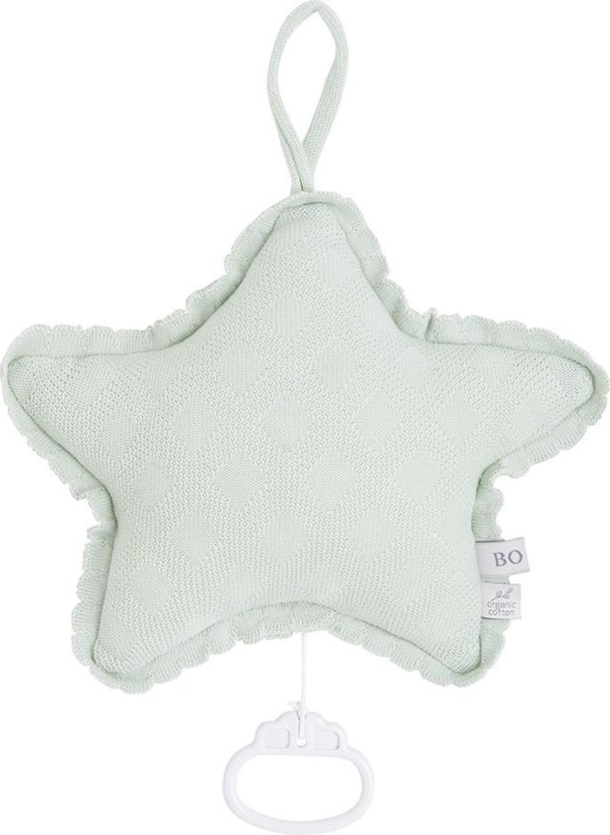 Babys Only Muziekdoos Ster Reef - Ash Mint - 22x21 cm